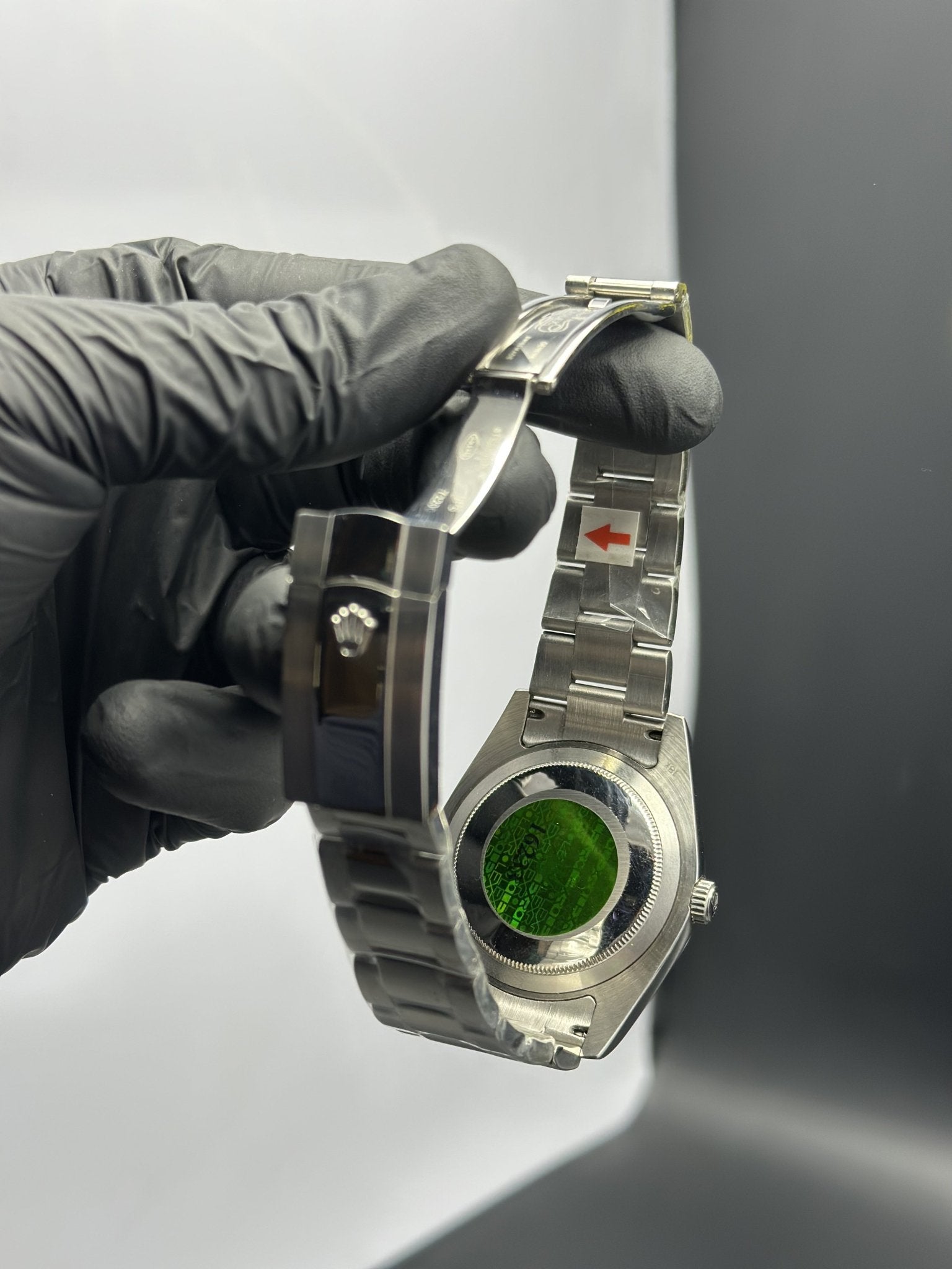 Rolex Datejust 41mm Stainless Steel Silver Oyster Bracelet Grey Wimbledon Dial – men’s watch