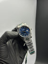 Rolex Datejust 41mm Stainless Steel Silver Oyster Bracelet Navy Blue Stone Figures Dial – men’s watch