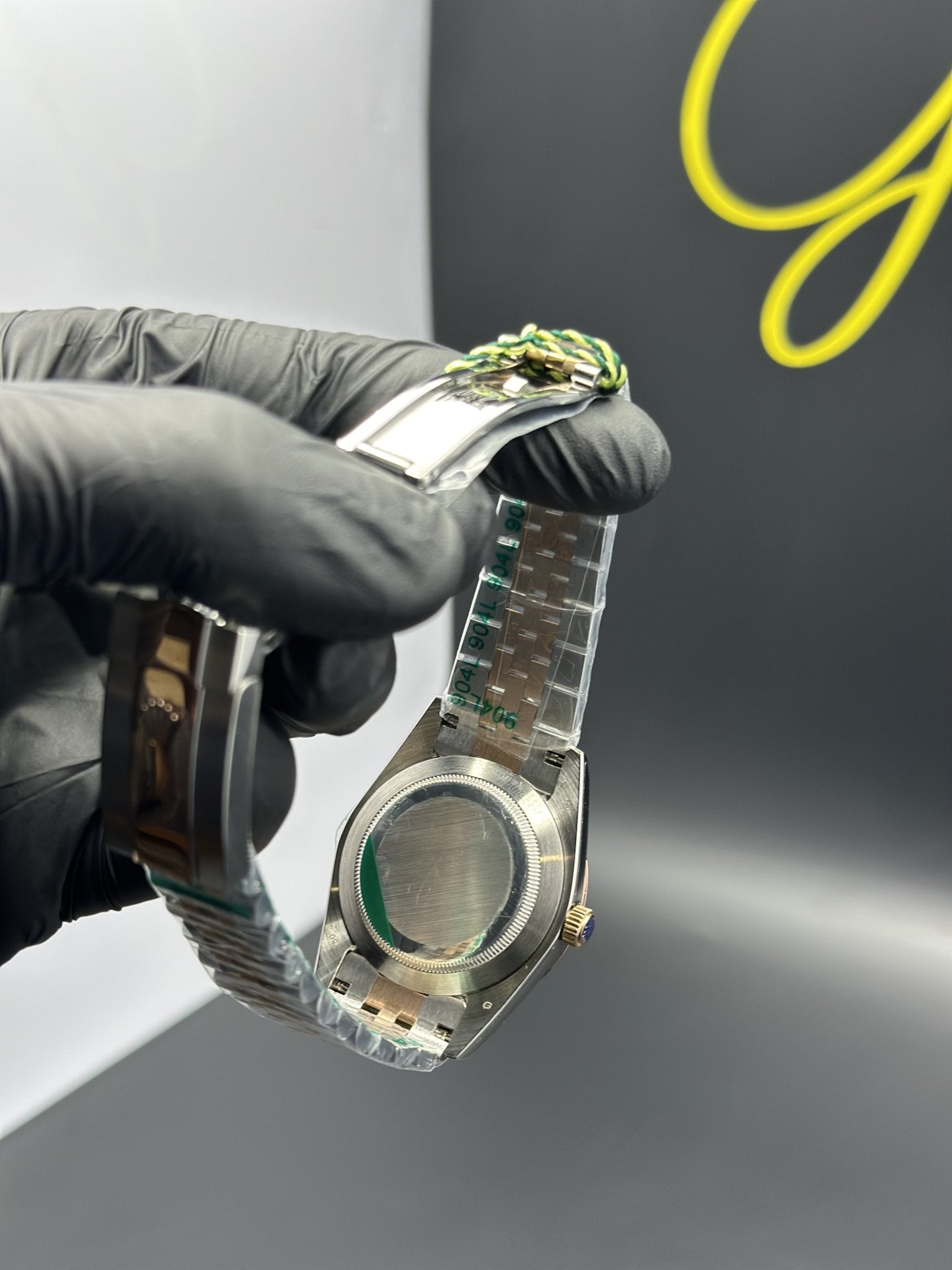 Rolex Datejust 41mm Stainless Steel Silver Rosegold 2 Tone Jubilee Bracelet Grey Wimbledon Dial – men’s watch