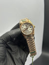 Rolex Daydate 36mm Rosegold Presidential Bracelet White Stone Figures Dial – men’s watch