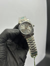Rolex Daydate 36mm Silver Presidential Bracelet Silver Gems Figures Dial – men’s watch