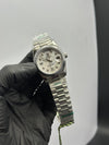 Rolex Daydate 36mm Silver Presidential Bracelet White Stone Figures Dial – men’s watch