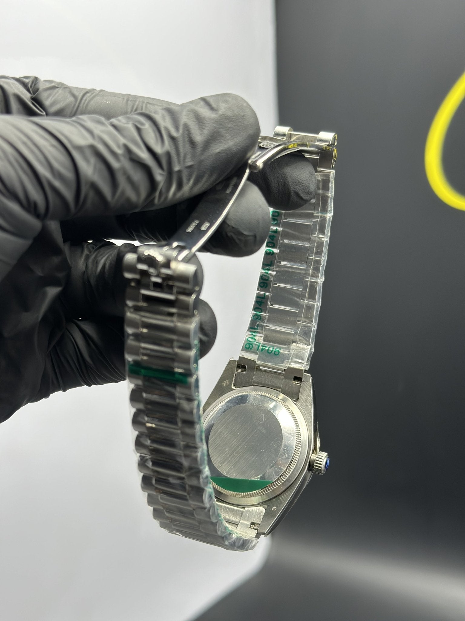 Rolex Daydate 40mm Silver Presidential Bracelet Sky Blue Dial – men’s watch