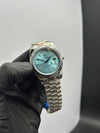 Rolex Daydate 40mm Silver Presidential Bracelet Sky Blue Dial – men’s watch