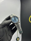 Rolex Daydate 40mm Silver Presidential Bracelet Sky Blue Roman Dial – men’s watch