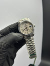 Rolex Daydate 40mm Silver Presidential Bracelet White Gems Figures Dial – men’s watch
