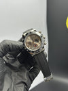 Rolex Daytona 37mm Oyster Flex Silver Black Dial Black Bezel – men’s watch