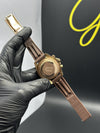 Rolex Daytona 40mm Oyster Flex Fully Stonned Rosegold Stoned Dial Rainbow Stoned Bezel – men’s watch