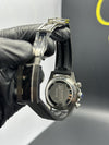 Rolex Daytona 40mm Oyster Flex Stoned Bezel Black Dial Rainbow Stoned Bezel – men’s watch
