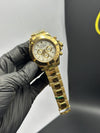 Rolex Daytona 40mm Stainless Steel Gold Oyster Bracelet White Dial – men’s watch