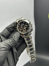 Rolex Daytona 40mm Stainless Steel Silver Oyster Bracelet Black Dial – men’s watch