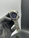 Rolex Daytona 40mm Stainless Steel Silver Oyster Bracelet Unique Edition Blue Dial Black Bezel – men’s watch