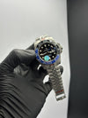 Rolex GMT Master II 40mm Stainless Steel Silver Jubilee Bracelet Batgirl Dial – men’s watch