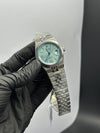 Rolex Land Dweller 40mm Stainless Steel Silver Straight Jubilee Bracelet Tiffany Dial – men’s watch