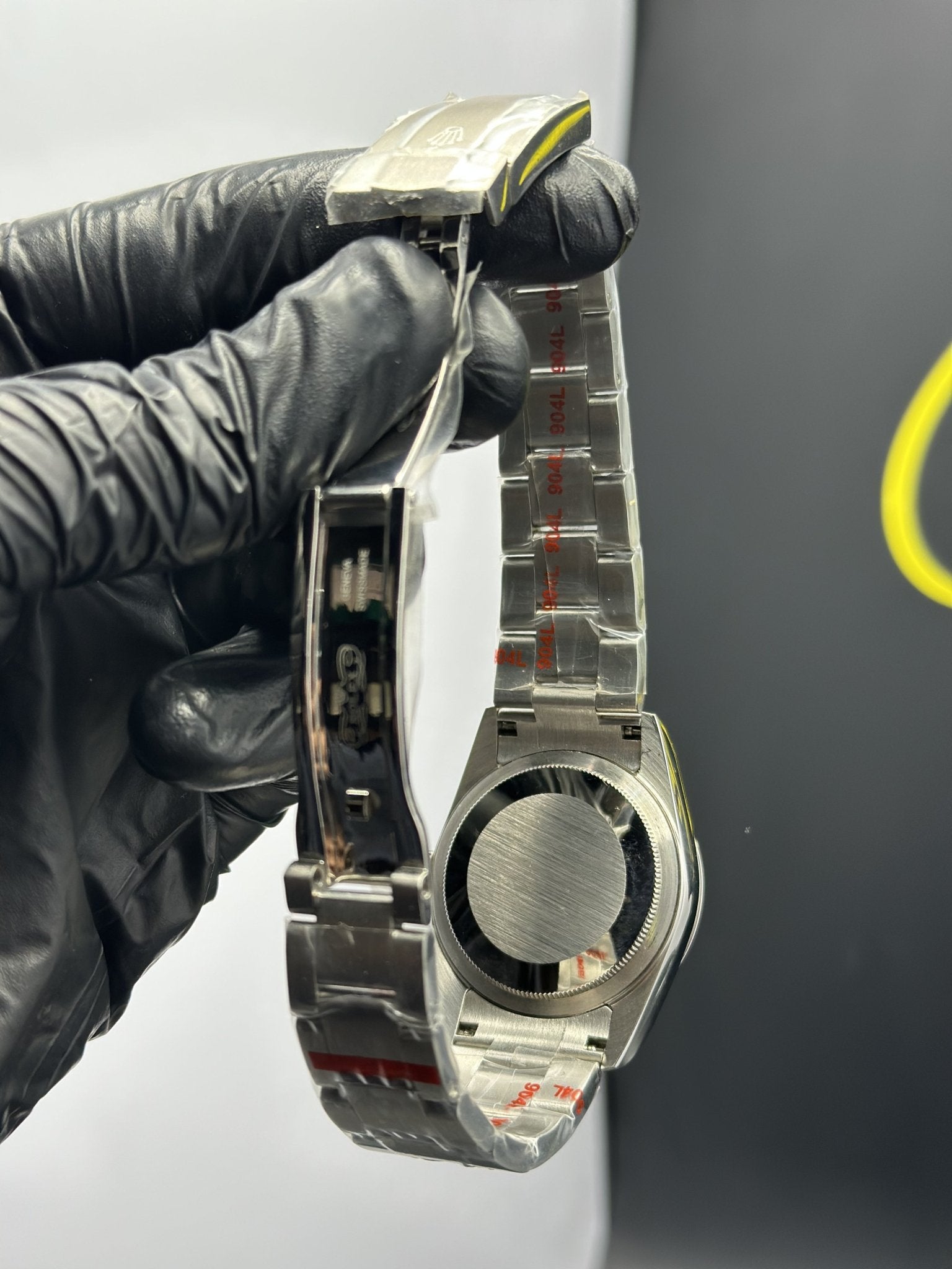 Rolex Oyster Perpetual 36mm Celebration Stainless Steel Silver Oyster Bracelet Celebration Red Dial – men’s watch