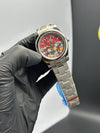 Rolex Oyster Perpetual 36mm Celebration Stainless Steel Silver Oyster Bracelet Celebration Red Dial – men’s watch