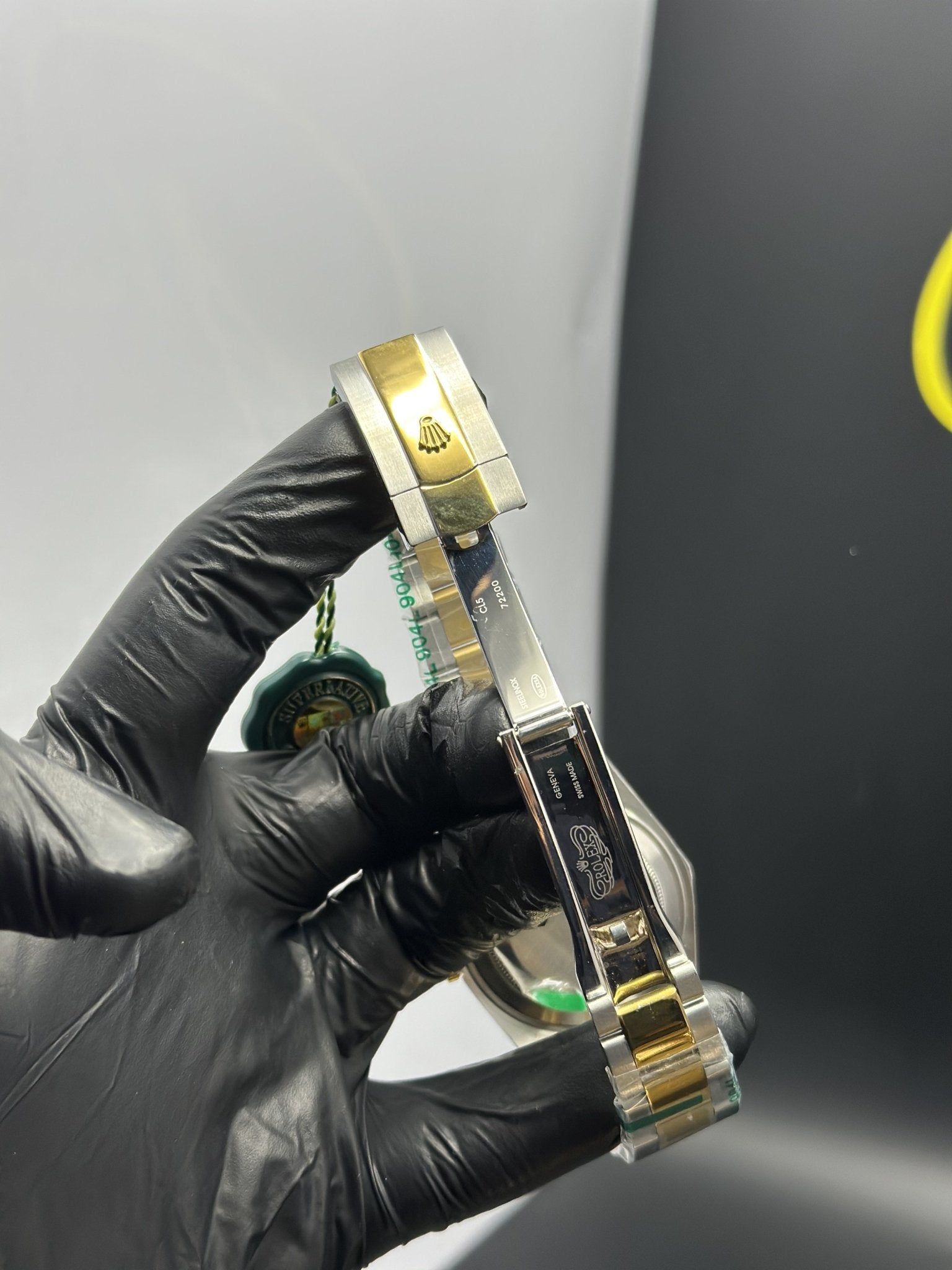 Rolex Sky Dweller 42mm Stainless Steel Silver Gold 2 Tone Oyster Bracelet Black Dial – men’s watch