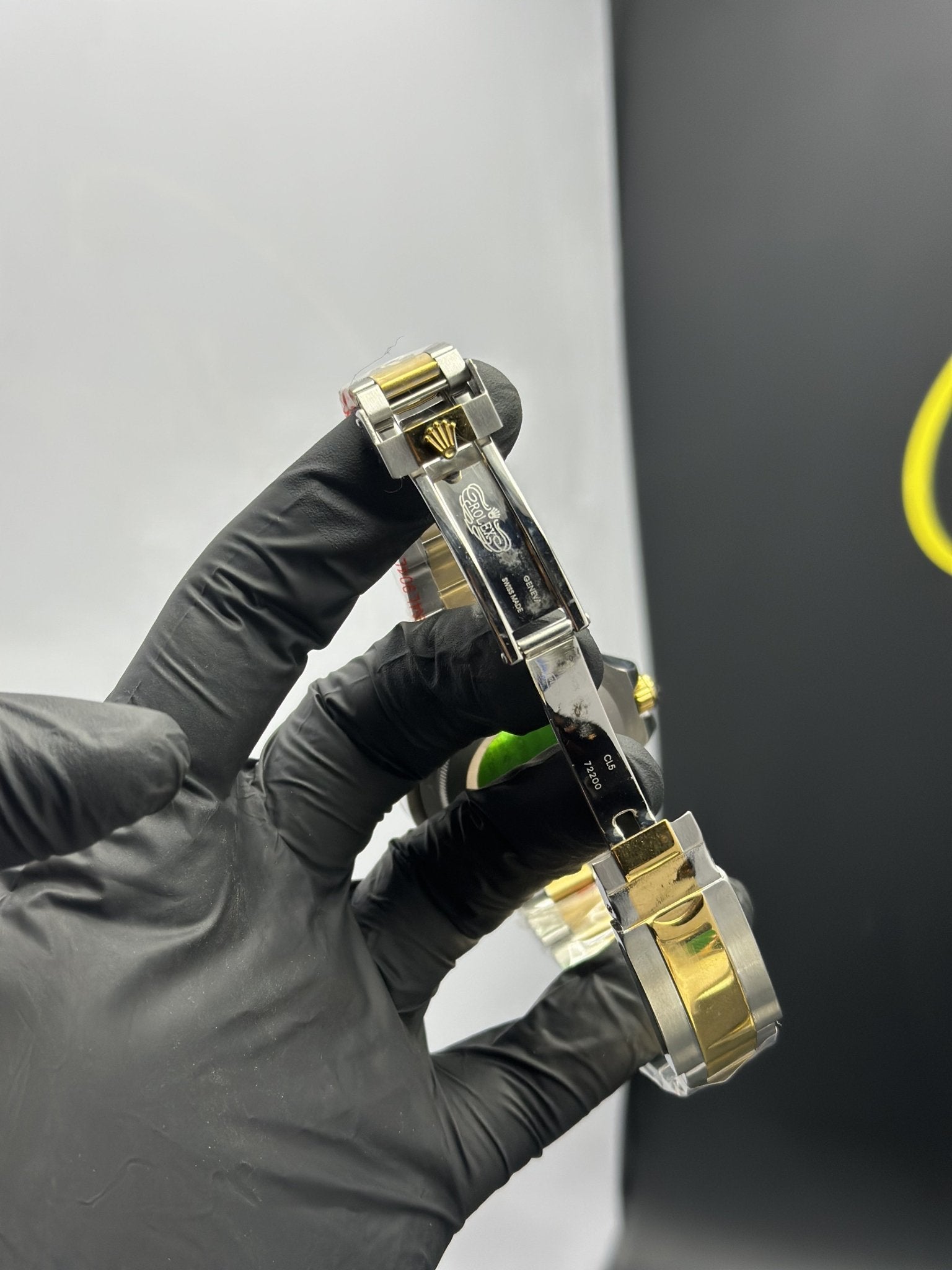 Rolex Submariner 41mm Stainless Steel Silver Gold 2 Tone Oyster Bracelet Blue Dial Blue Bezel – men’s watch