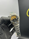 Rolex Submariner 41mm Stainless Steel Silver Oyster Bracelet - Carbon Bezel Yellow Black Dual Shade Dial Yellow Carbon Bezel – men’s watch