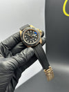 Rolex Yacht Master 1 40mm Oyster Flex Black Dial Black Bezel Rosegold Case – men’s watch