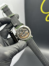 Super Clones Audemars Piguet TF Factory Code 11.59 Chronograph Green Strap Green Dial Rosegold Bezel Caliber 4401 Swiss Movement – men’s watch