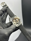 Super Clones Audemars Piguet TF Factory Code 11.59 Self Winding Grey Strap Grey Dual Shade Dial Silver Bezel Caliber 4302 Swiss Movement – men’s watch