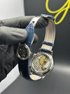 Super Clones Patek Philippe TF Factory Grand Complication Leather Strap Blue Strap Blue Dial Caliber 240 LU CL C Swiss Movement – men’s watch