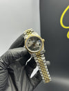 Super Clones Rolex Clean Factory Datejust 36mm Stainless Steel Silver - Gold 2 Tone Jubilee Bracelet Grey Wimbledon Dial Caliber 3235 Swiss Movement – men’s watch