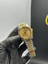 Super Clones Rolex Clean Factory Datejust 41mm Stainless Steel Silver - Gold 2 Tone Jubilee Bracelet Gold Dial Caliber 3235 Swiss Movement – men’s watch