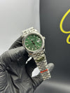Super Clones Rolex Clean Factory Datejust 41mm Stainless Steel Silver Jubilee Bracelet Green Textured Dial Caliber 3235 Swiss Movement – men’s watch