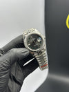 Super Clones Rolex Clean Factory Datejust 41mm Stainless Steel Silver Jubilee Bracelet Grey Wimbledon Dial Caliber 3235 Swiss Movement – men’s watch