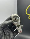 Super Clones Rolex Clean Factory Datejust 41mm Stainless Steel Silver Oyster Bracelet Grey Wimbledon Dial Caliber 3235 Swiss Movement – men’s watch