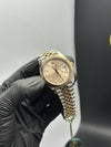 Super Clones Rolex Clean Factory Datejust 41mm Stainless Steel Silver - Rosegold 2 Tone Jubilee Bracelet Beige Dial Caliber 3235 Swiss Movement – men’s watch