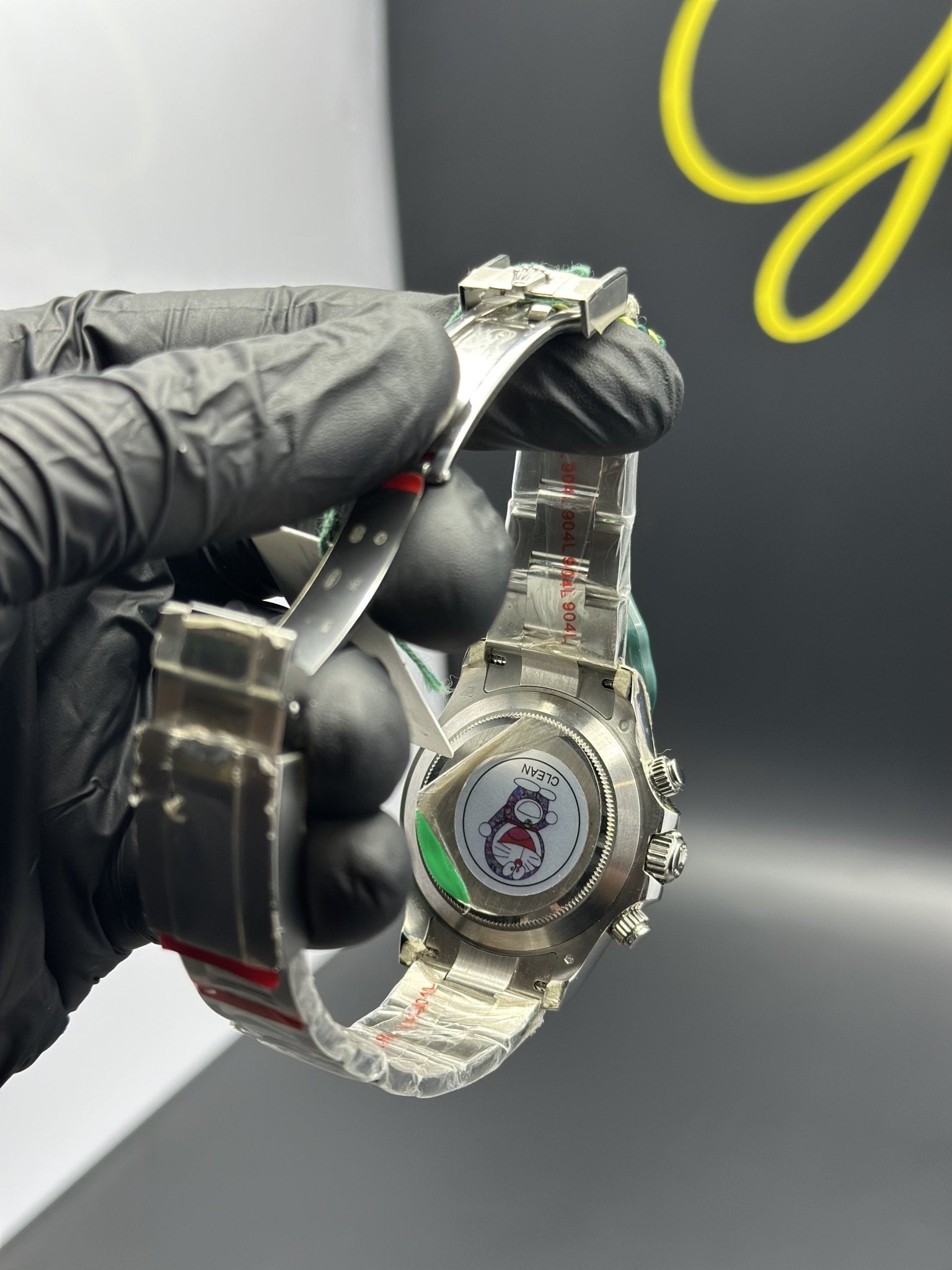 Super Clones Rolex Clean Factory Daytona Stainless Steel Silver Oyster Bracelet Rolex Clean Factory Daytona Stainless Steel Silver Oyster Bracelet Platona Dial Caliber 4131 Swiss Movement – men’s watch