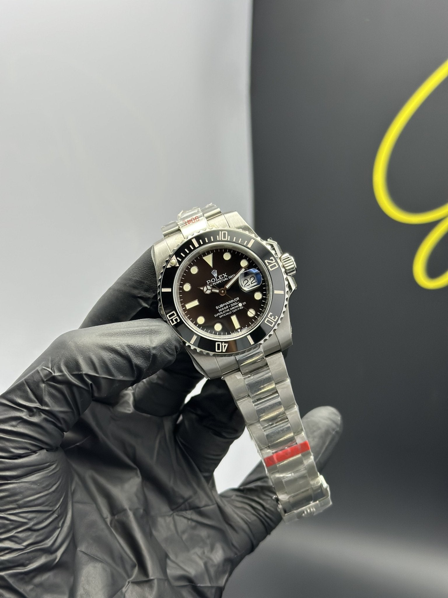 Super Clones Rolex Clean Factory Submariner Stainless Steel Silver Oyster Bracelet Black Dial Caliber 3235 Swiss Movement – men’s watch