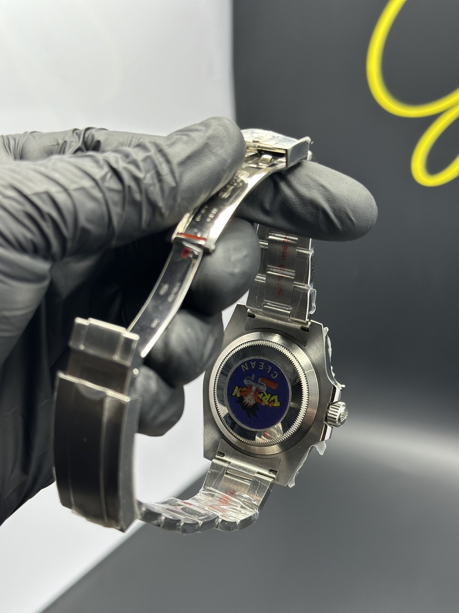 Super Clones Rolex Clean Factory Submariner Stainless Steel Silver Oyster Bracelet Cookie Monster Dial Caliber 3235 Swiss Movement – men’s watch