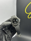 Super Clones Rolex Clean Factory Yacht Master Silicone Strap Rolex Clean Factory Yacht Master Silicone Strap Black Strap Black Dial Black Bezel Caliber 3235 Swiss Movement – men’s watch