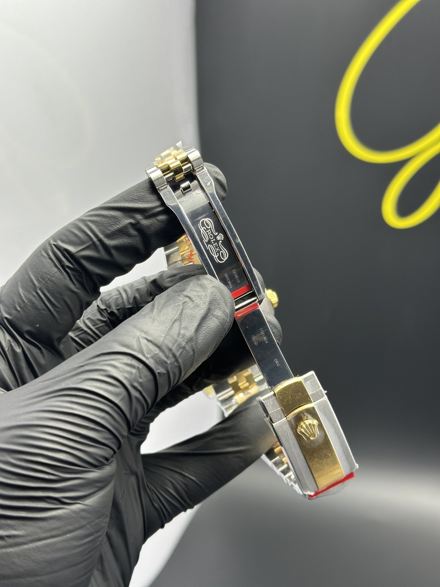 Super Clones Rolex The Most Premium ARF Factory Datejust 41mm Stainless Steel Silver - Gold 2 Tone Jubilee Bracelet Grey Wimbledon Dial Caliber 3235 Swiss Movement – men’s watch