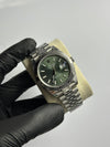 Super Clones Rolex The Most Premium ARF Factory Datejust 41mm Stainless Steel Silver Jubilee Bracelet Mint Green Dial Caliber 3235 Swiss Movement – men’s watch