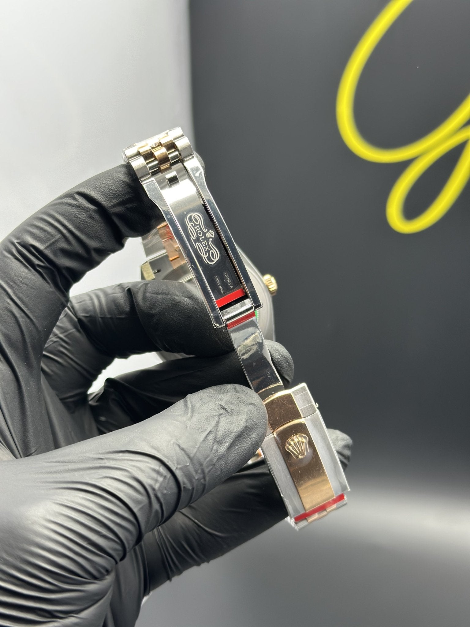 Super Clones Rolex The Most Premium ARF Factory Datejust 41mm Stainless Steel Silver - Rosegold 2 Tone Jubilee Bracelet Brown Stone Figures Dial Caliber 3235 Swiss Movement – men’s watch