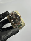 Super Clones Rolex The Most Premium ARF Factory Datejust 41mm Stainless Steel Silver - Rosegold 2 Tone Jubilee Bracelet Grey Wimbledon Dial Caliber 3235 Swiss Movement – men’s watch