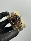 Super Clones Rolex The Most Premium ARF Factory Daydate 40mm Stainless Steel Rosegold Presidential Bracelet Brown Roman Dial Caliber 3255 Swiss Movement – men’s watch