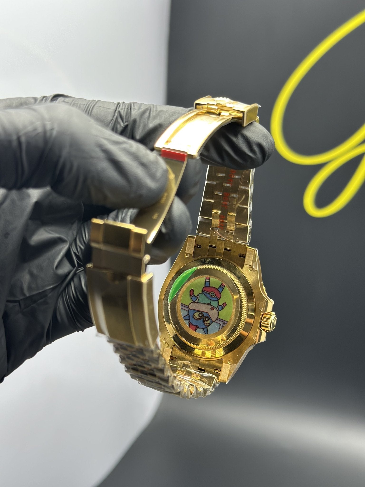 Super Clones Rolex The Most Premium ARF Factory GMT Master II Stainless Steel Gold Jubilee Bracelet Bruce Wayne Tiger Iron Dial Caliber 3285 Swiss Movement – men’s watch