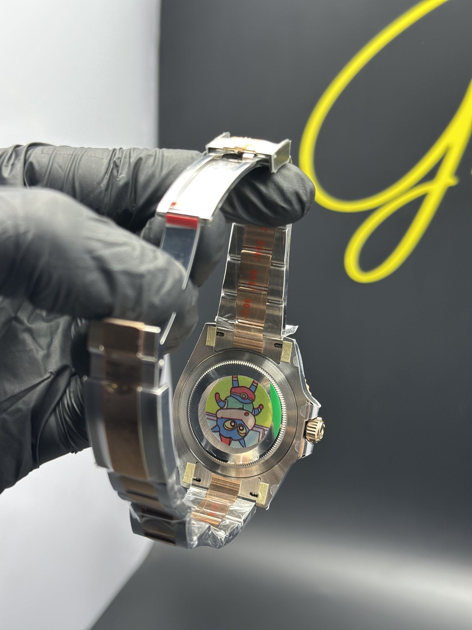 Super Clones Rolex The Most Premium ARF Factory GMT Master II Stainless Steel Silver - Rosegold 2 Tone Oyster Bracelet Root Beer Dial Caliber 3285 Swiss Movement – men’s watch