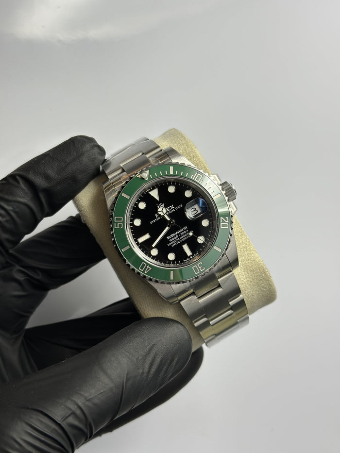 Super Clones RLX The Most Premium ARF Factory Submariner Stainless Steel Silver Oyster Bracelet Starbucks Dial Caliber 3235 Swiss Movement
