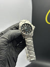 Tag Heuer Bracelet Automatic Aquaracer Silver Bracelet Black Dial – men’s watch