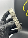 Tag Heuer Bracelet Chronograph (Quartz) Monaco Silver Bracelet Blue Skeleton Dial – men’s watch