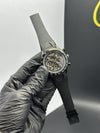 Tag Heuer Strap Chronograph (Quartz) 44mm Carrera Silicone Strap Black Strap Black Dial – men’s watch