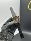 Tag Heuer Strap Chronograph (Quartz) 44mm Carrera Silicone Strap Black Strap Rosegold Dial – men’s watch