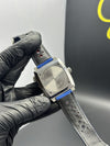 Tag Heuer Strap Chronograph (Quartz) 44mm Monaco Royal Blue Strap Grey Dial – men’s watch